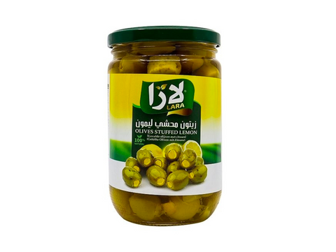 Olives fourré au citron 375G LARA
