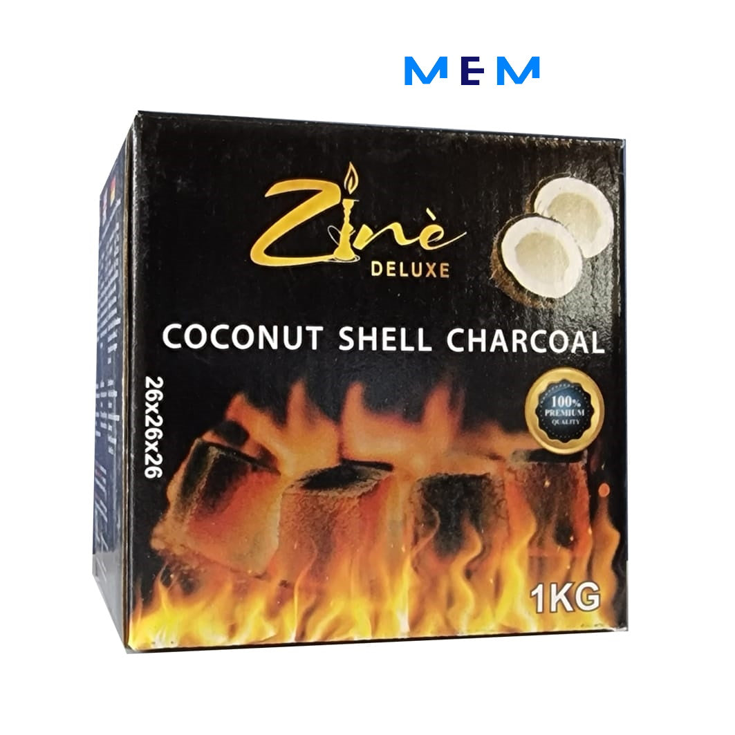 Charbon pour narguilé premium 1 kg ZINE DELUXE