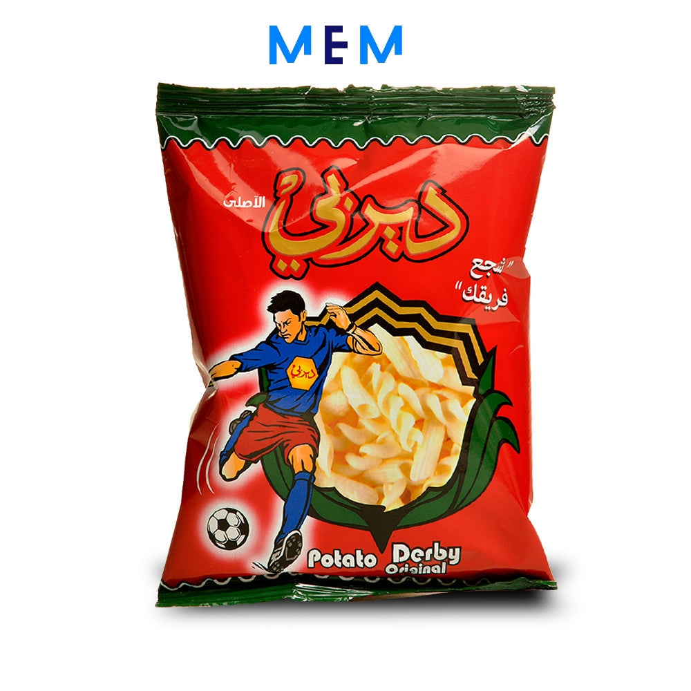 Chips à la paprika Derby x18 sachets