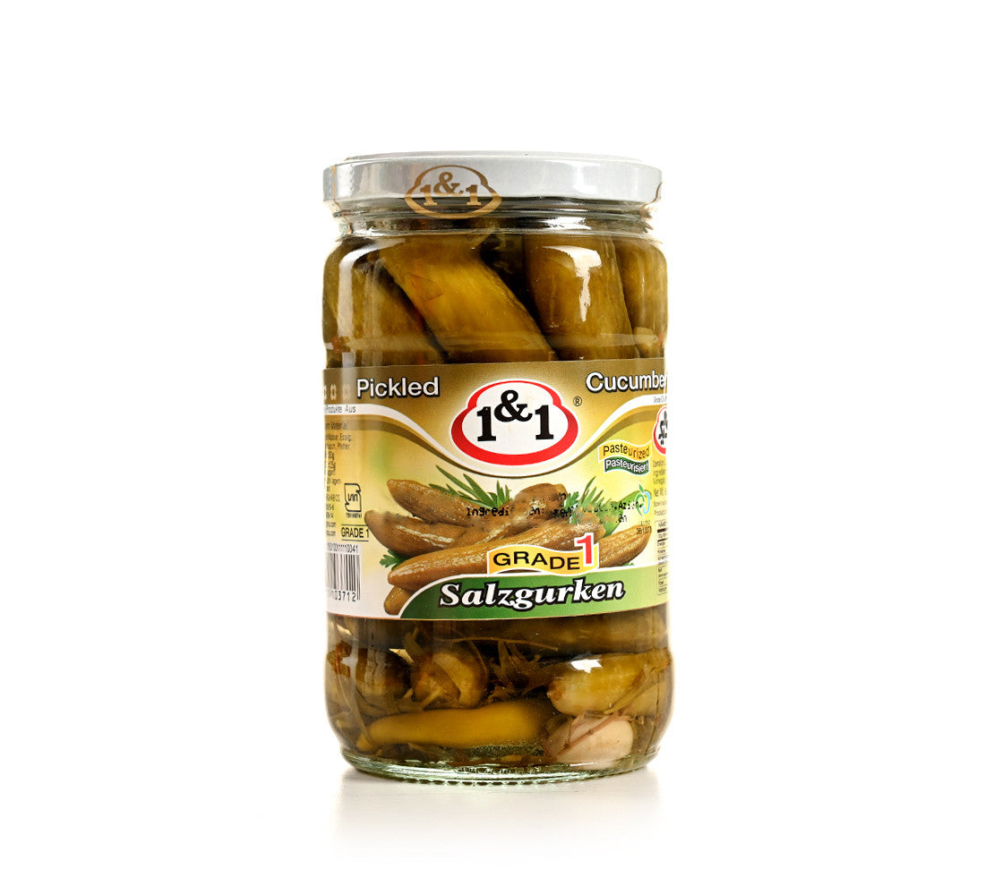 Concombres marinés 700 gr 1&1