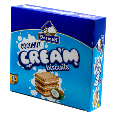 Biscuits fourés à la noix de coco DEEMAH 460 gr