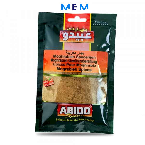 Epices pour moghrabieh ABIDO 50 gr