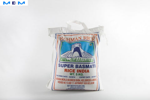 Riz super basmati 5 kg RAHMAN