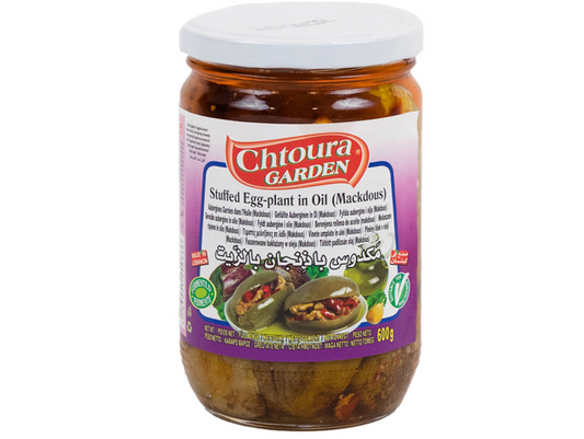 Makdous (Aubergines farcies) 600G CHTOURA GARDEN
