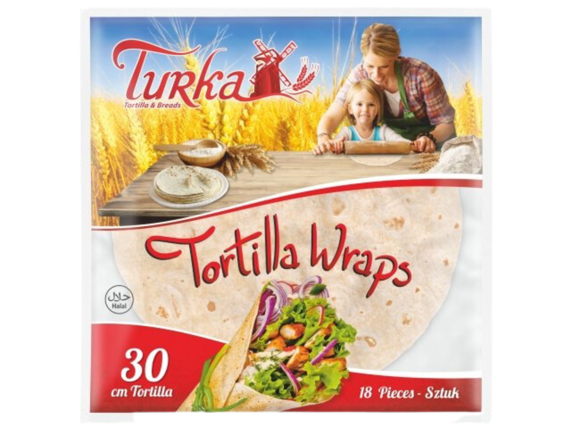 Tortillas durum 30cm x 18 TURKA